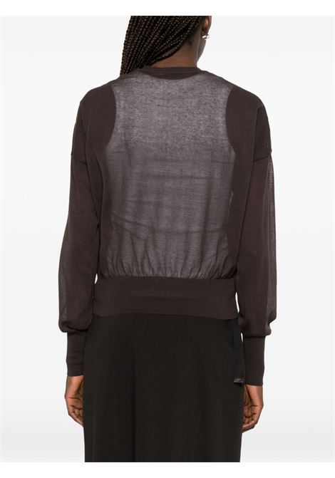 leds sweater woman brown PALOMA WOOL | WJFA09323